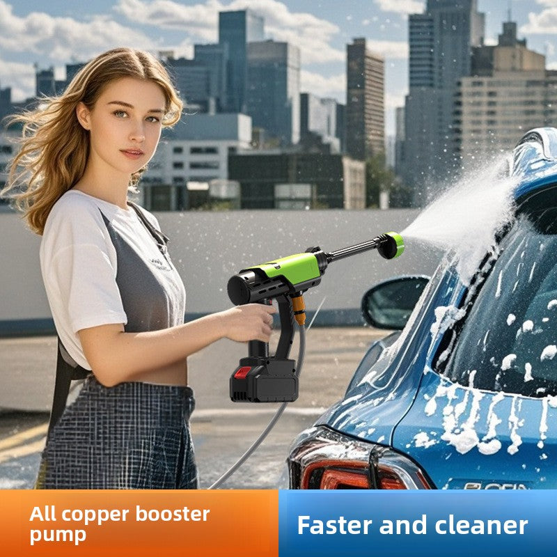 Wireless car washing machine